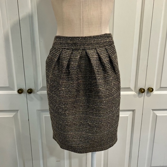 Tabitha for Anthropologie Boucle Melange Mini Skirt with Pockets - Picture 5 of 12
